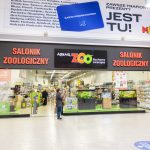 Witryna sklepu zoologicznego Aquael ZOO w M1 Czeladź