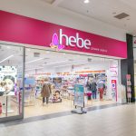 Witryna drogerii Hebe w M1 Czeladź