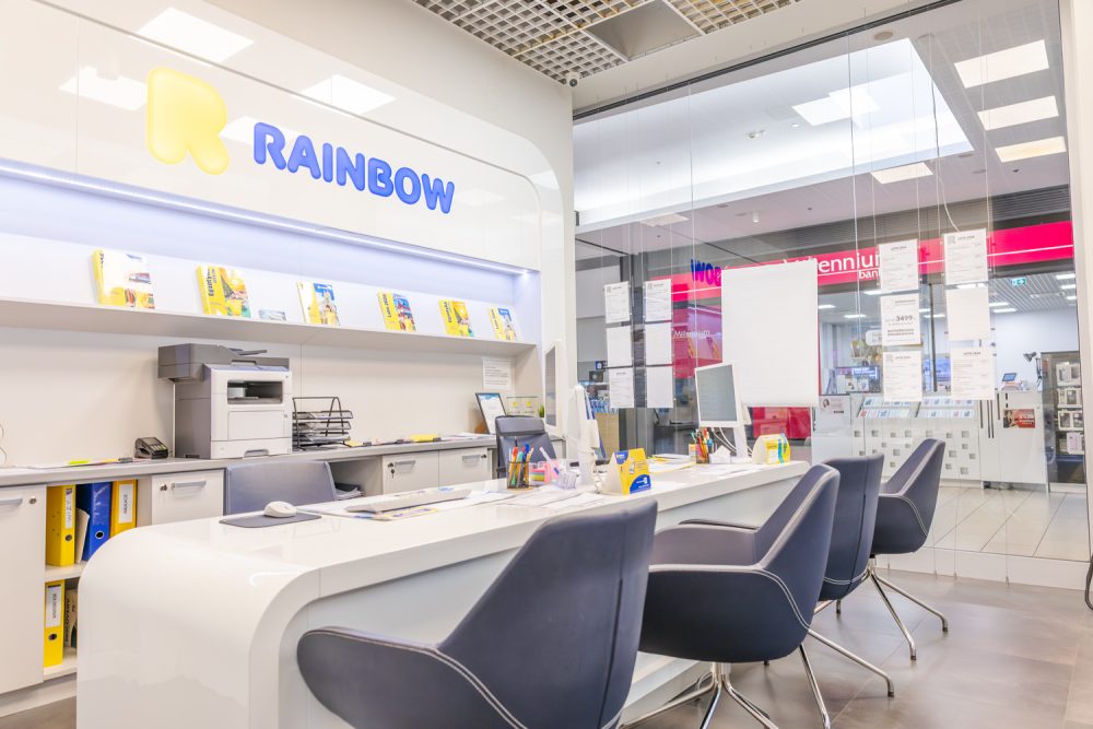 Biuro podróży Rainbow w M1 Czeladź