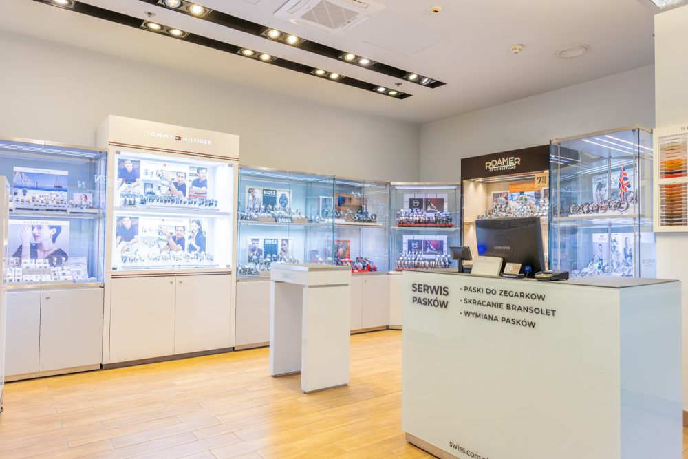 Asortyment salonu Swiss w M1 Czeladź