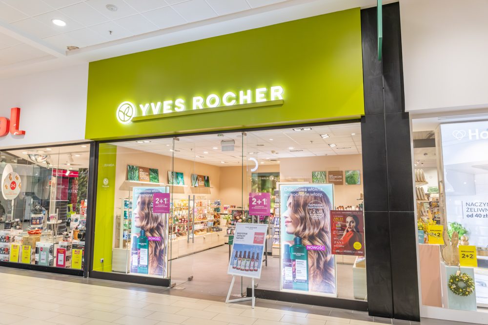 Sklep Yves Rocher w M1 Czeladź