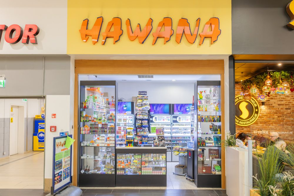Sklep Hawana w M1 Czeladź