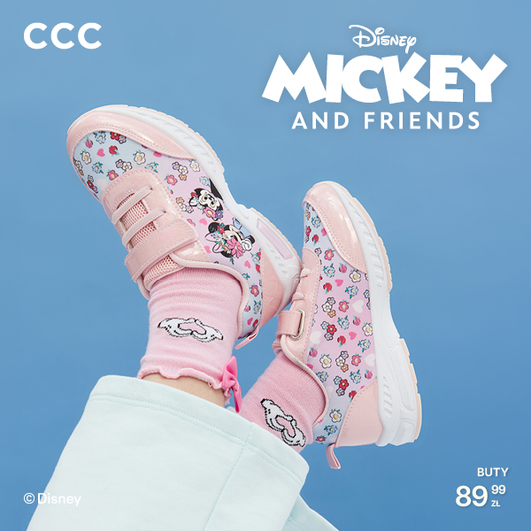 grafika promująca kolekcję Mickey and Friends